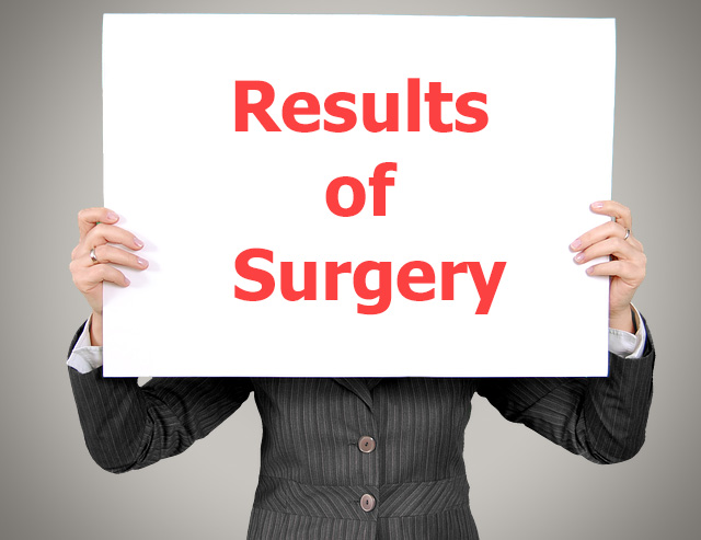 Results of Surgery